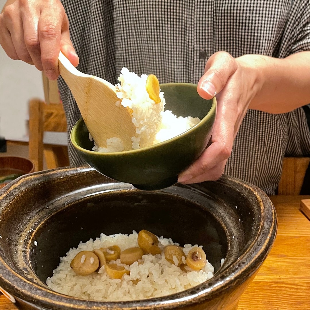 【ららぽーとTOKYO-BAY】炊き立ての秋の味覚　栗ごはんを味わう