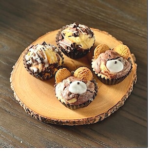 【新宿ペペ】チョコチップマフィンのくまアレンジ　　