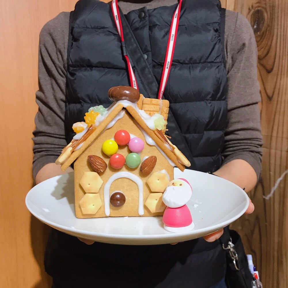 キービジュアル画像：【京王聖蹟桜ヶ丘】つどうクリスマス｜つくってみました！自分でつくる組み立てるヘクセンハウス