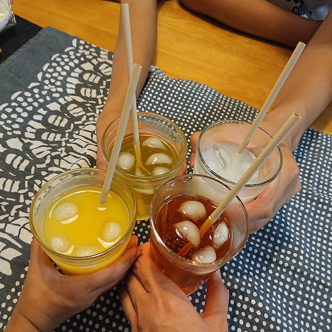 【宇都宮インターパークビレッジ】竹材ストローを使おう