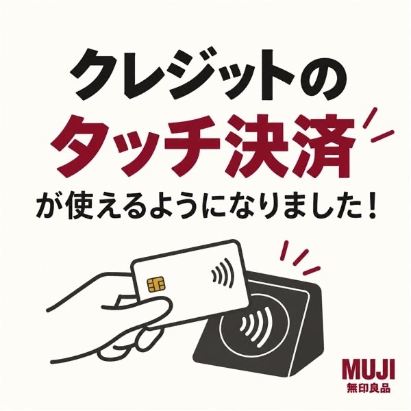 クレジットカードタッチ