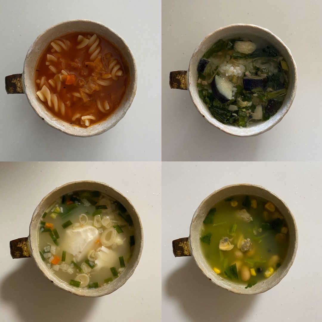 食べるスープ集合写真