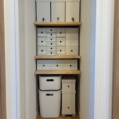 【イオンモール千葉ニュータウン】 ファイルボックスを使った収納