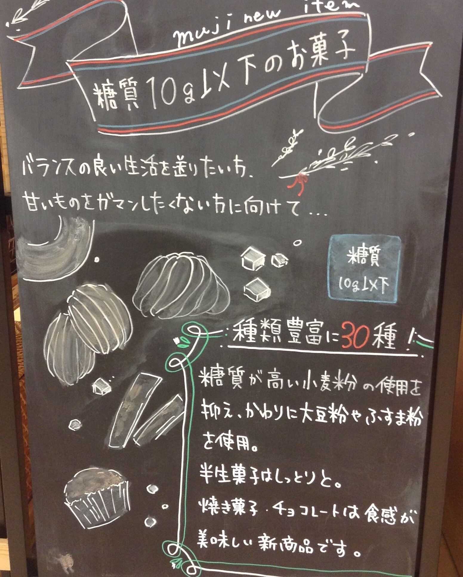 キービジュアル画像：糖質10ｇ以下でおいしいお菓子