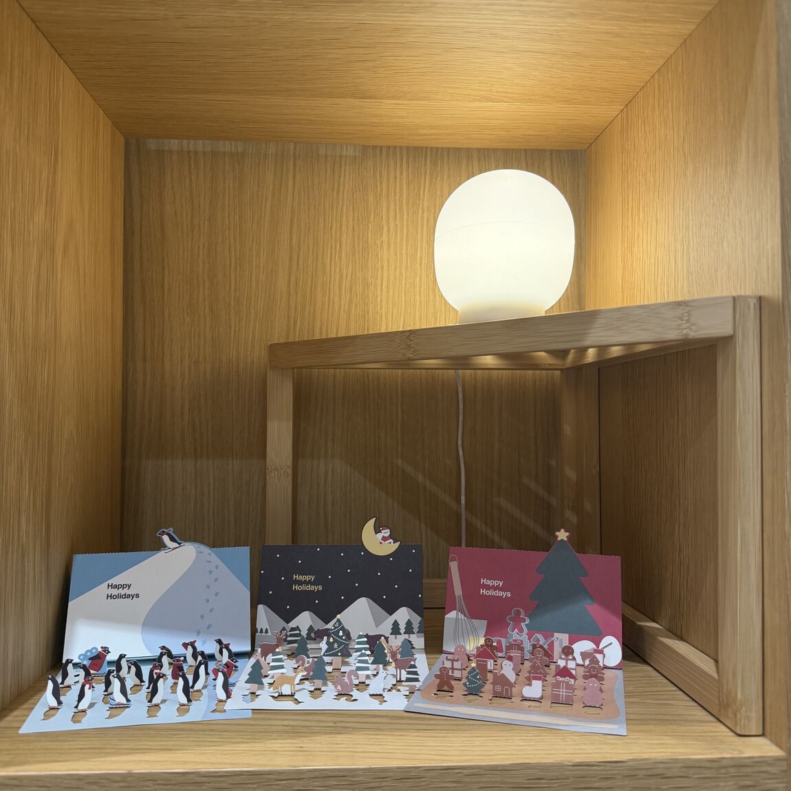 クリスマスメッセージカード