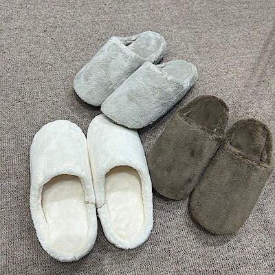 【イオンモール伊丹】 寒くなるこれからの季節にぴったりスリッパ