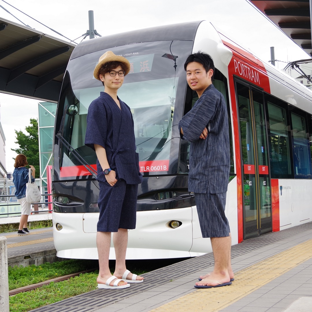 キービジュアル画像：しじら織りの甚平｜スタッフのおすすめ