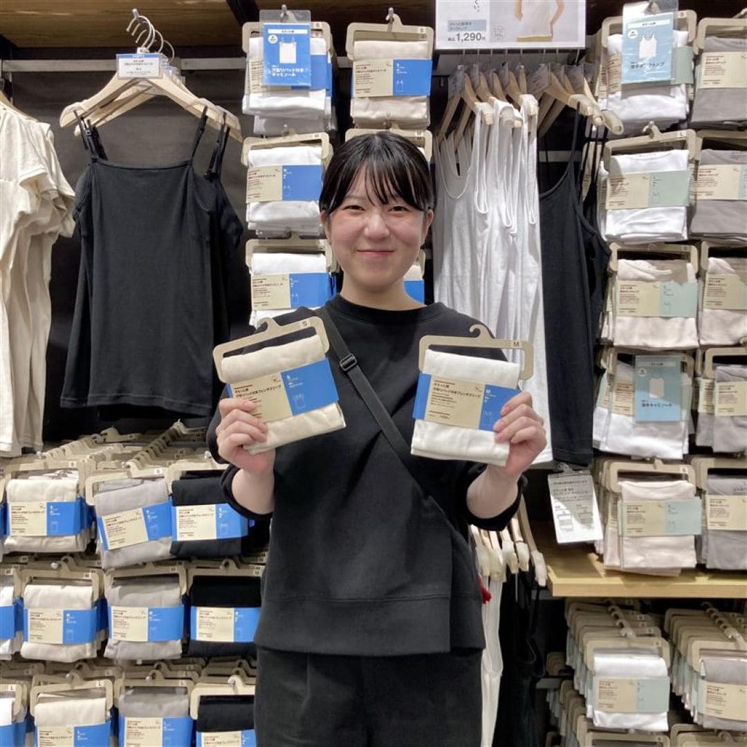 【ららぽーと柏の葉】さらっと綿インナー