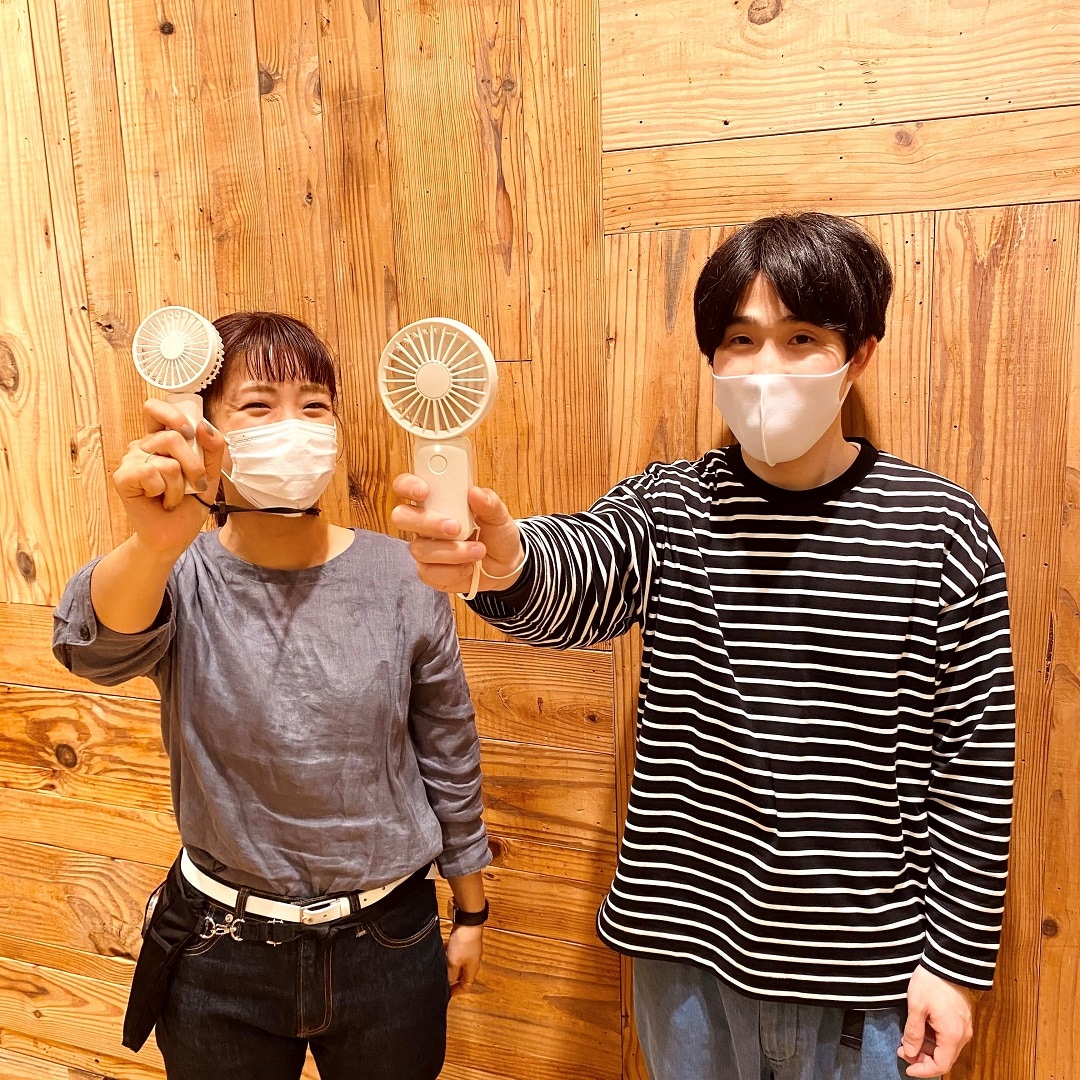 【東京ミッドタウン】新しくなったハンディファン