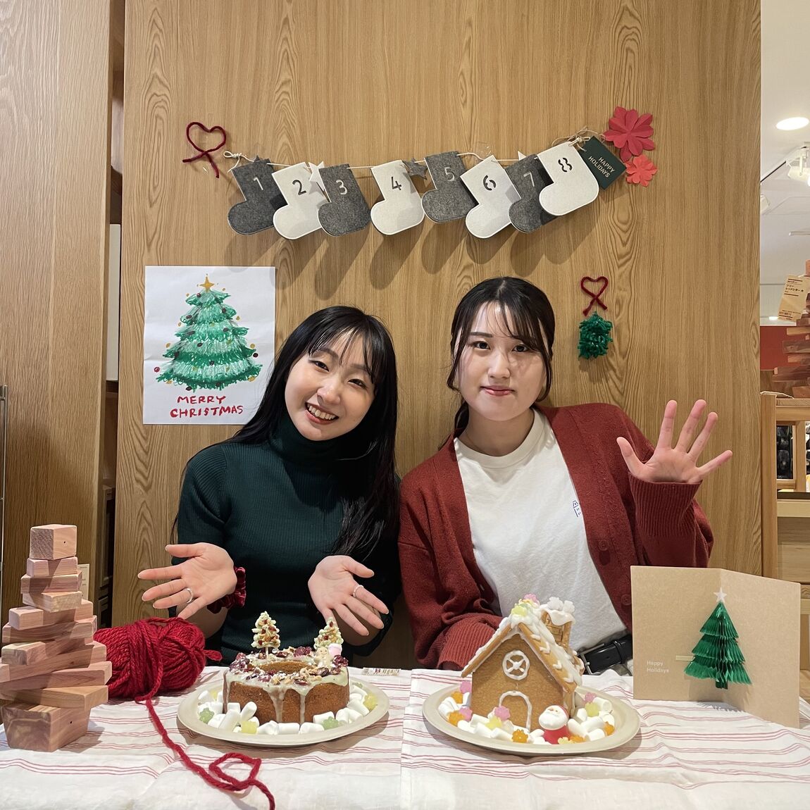 【MIDORI長野】クリスマスのお菓子