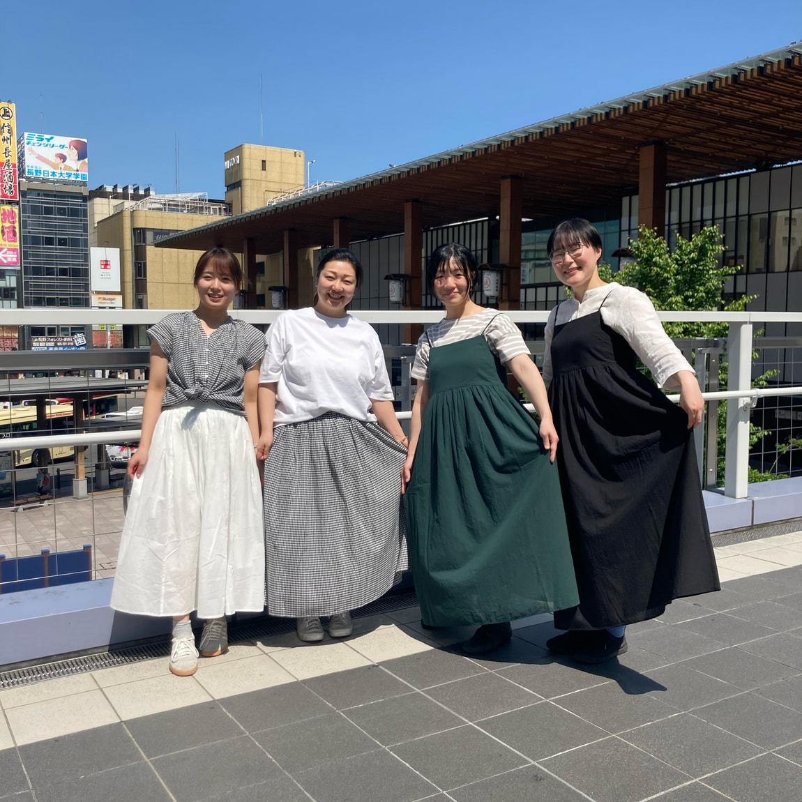 【MIDORI長野】ボイル生地で夏を涼しく着こなす