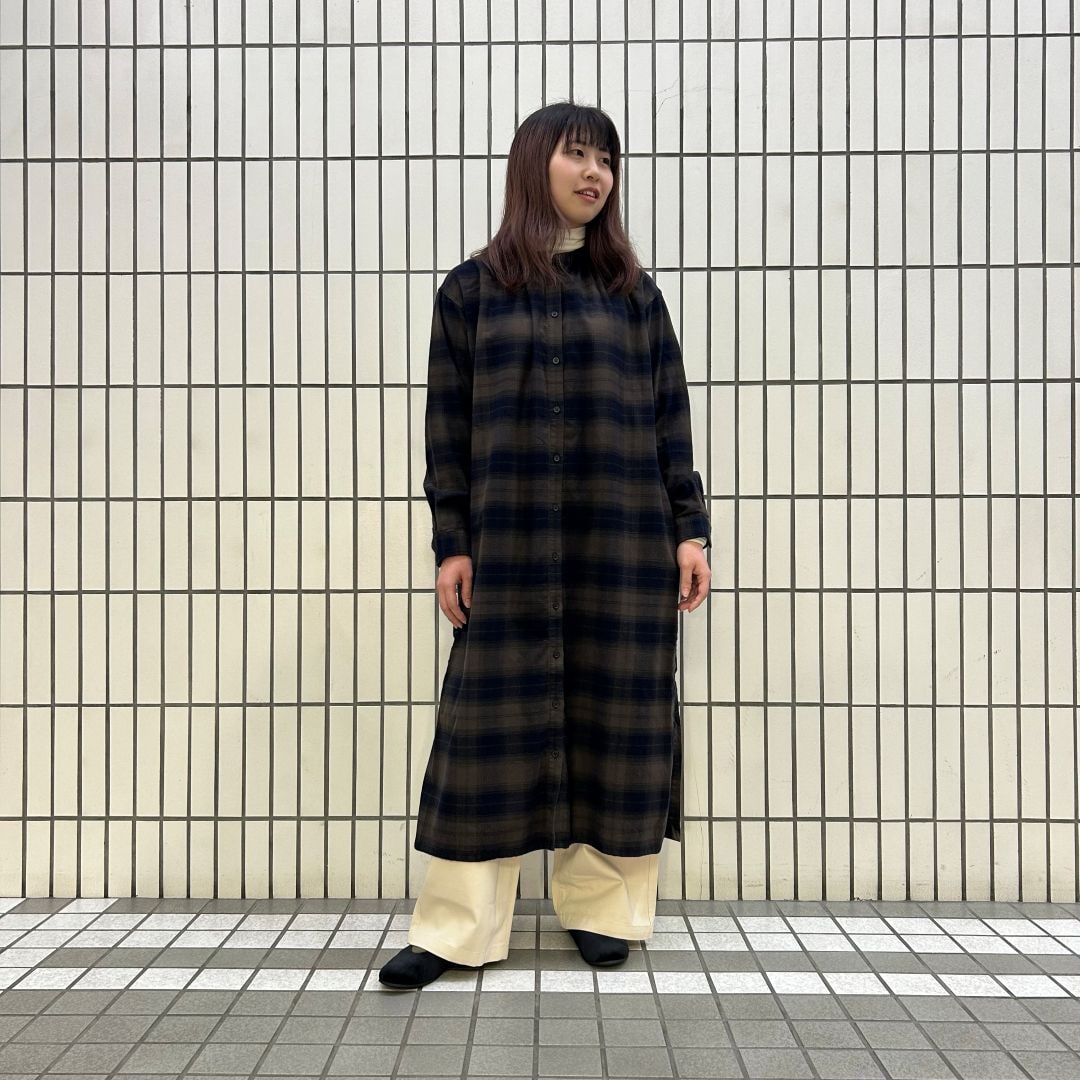 婦人フランネルワンピース