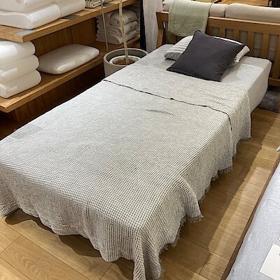 ワッフル織 ケット・S | 無印良品