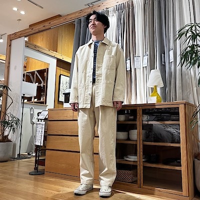 紳士 木の実から作ったカポック混 カバーオール | 無印良品