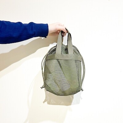 【名古屋名鉄百貨店】旅のおともにメッシュの巾着を。｜スタッフのおすすめ