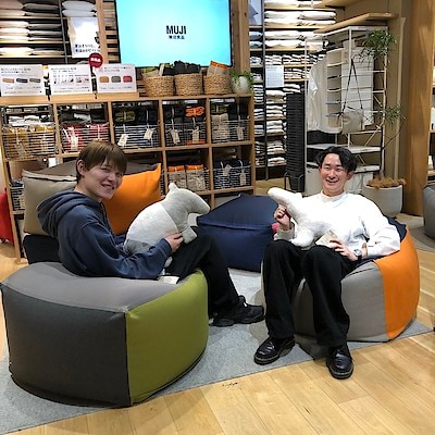 【無印】体にフィットするソファ 暖色1点 体にフィットするソファ 本体 小 | 無印良品