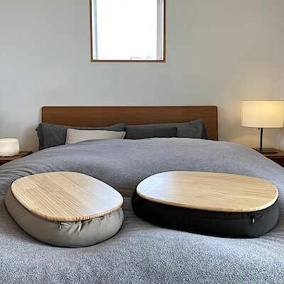 【イオンモール高崎】ひざの上でつかえるテーブルクッション