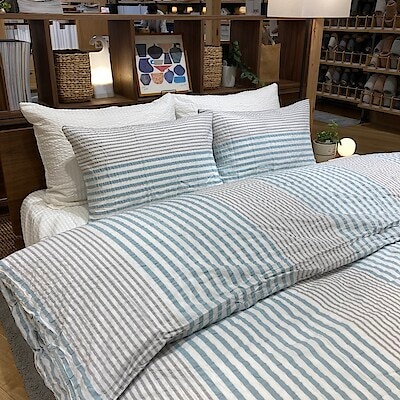 【イオンモール高崎】綿サッカー織 寝具