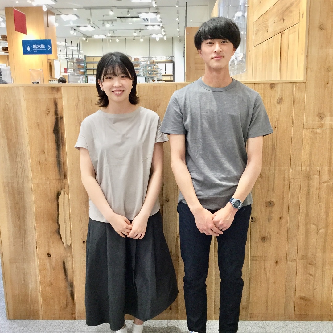 【イオンモール神戸北】毎日着たい。無印良品の定番Tシャツ990円ームラ糸ー  