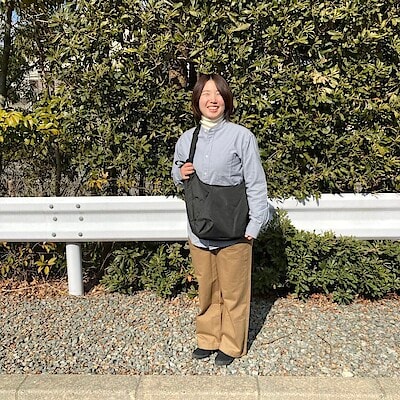 婦人 ムラ糸 チノタックワイドパンツ 股下長め | 無印良品