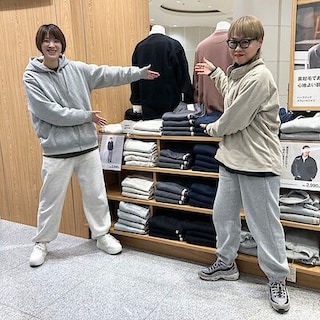 【イオンモール神戸北】今月イチオシ◎暖かく軽量なスウェットワイドパンツ