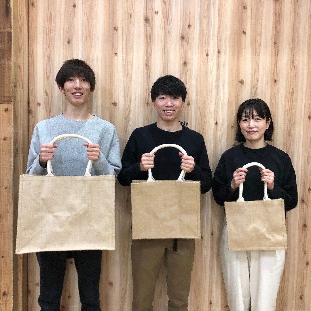 【イオンモールむさし村山】ジュートマイバッグ