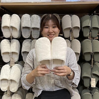 【ゆめタウン佐賀】　新商品　あたたかファイバースリッパのご紹介