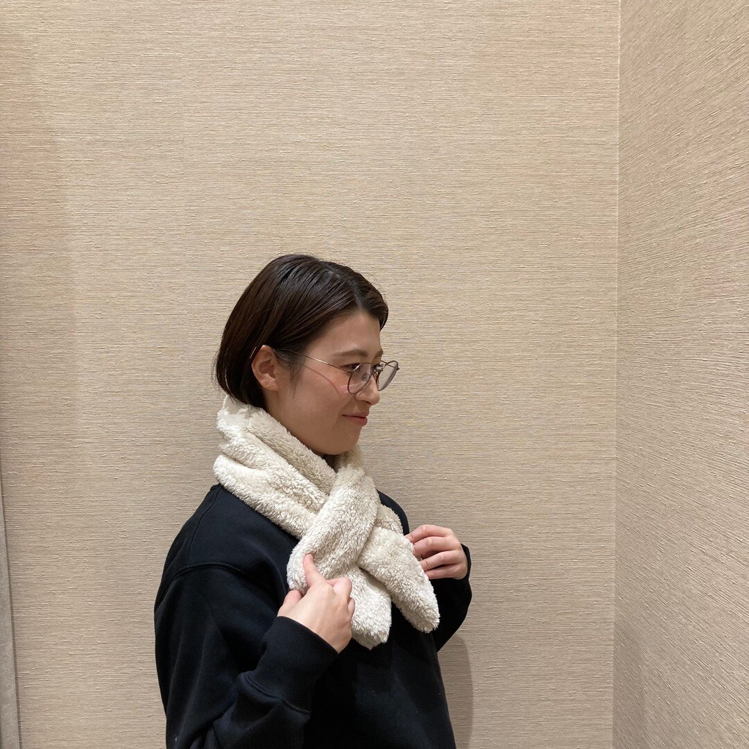 あったかボアマフラーのご紹介