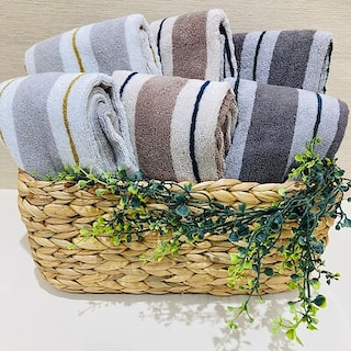 【イオンモール大和】新商品｜ストライプ柄のふっくらパイルタオル