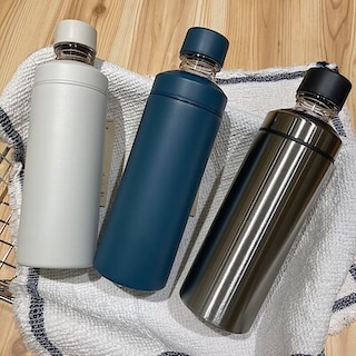 【イオンモール名取】炭酸にも使える保冷ボトルと目盛り付きドリンクボトル