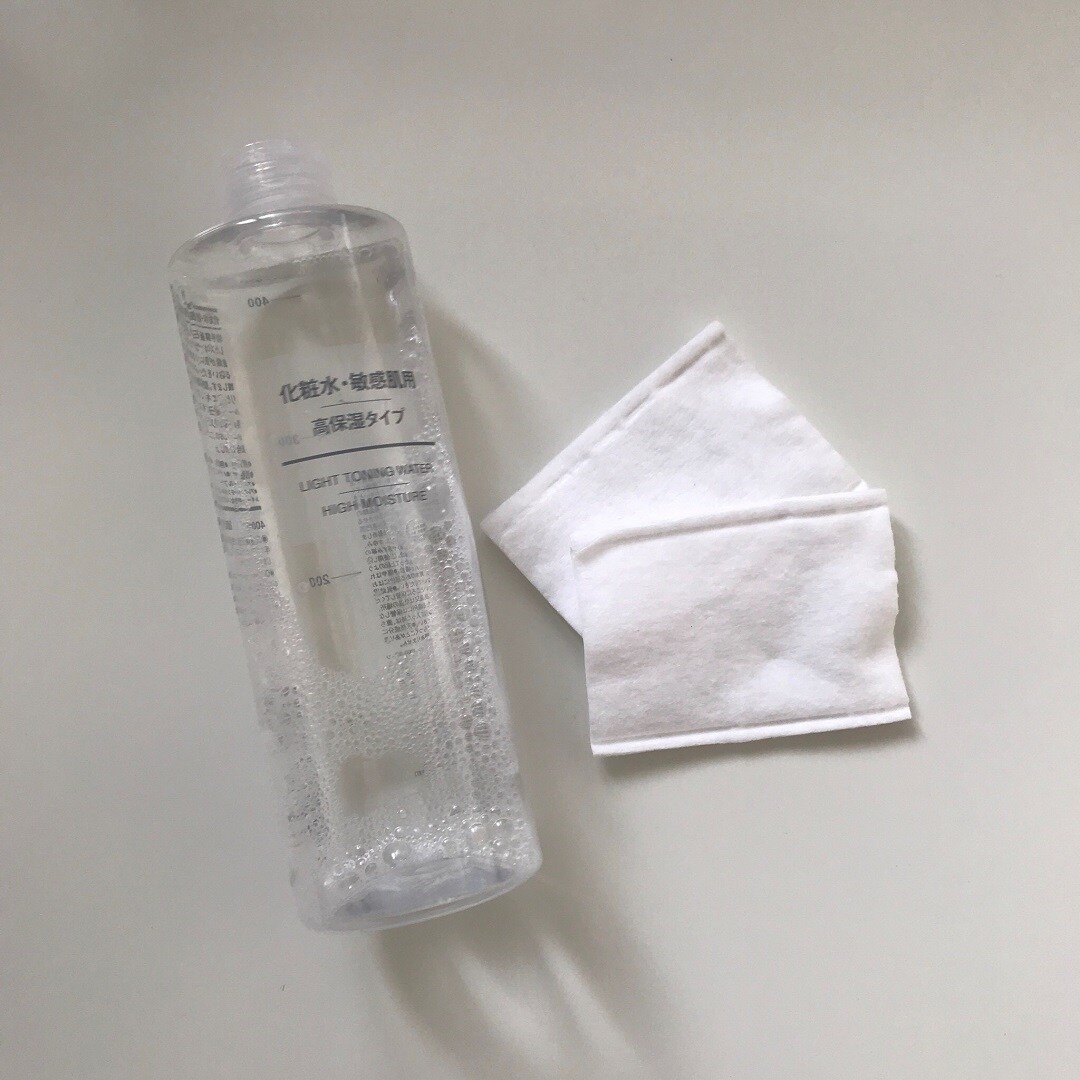 キービジュアル画像：ぱしゃぱしゃ、ひたひた。はがして使えるコットン｜スタッフのおすすめ