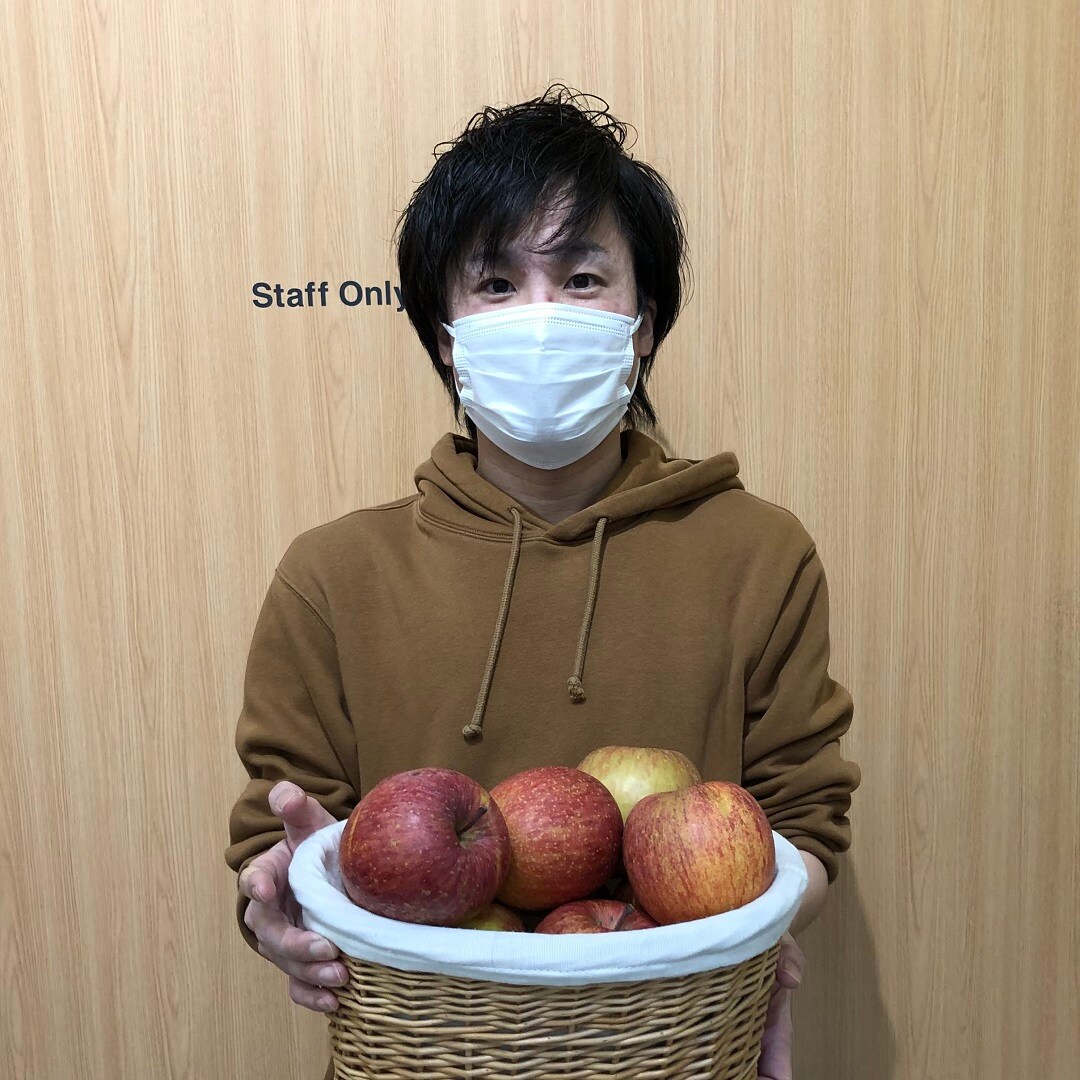 【けやきウォーク前橋】不揃いりんご（サンふじ）
