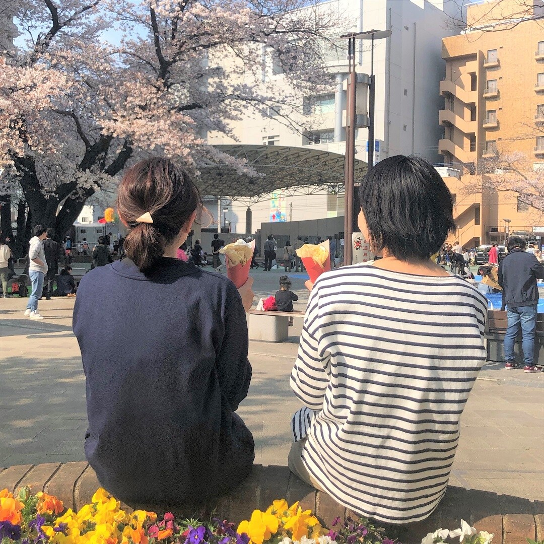 キービジュアル画像：お花見ランチに行ってきました