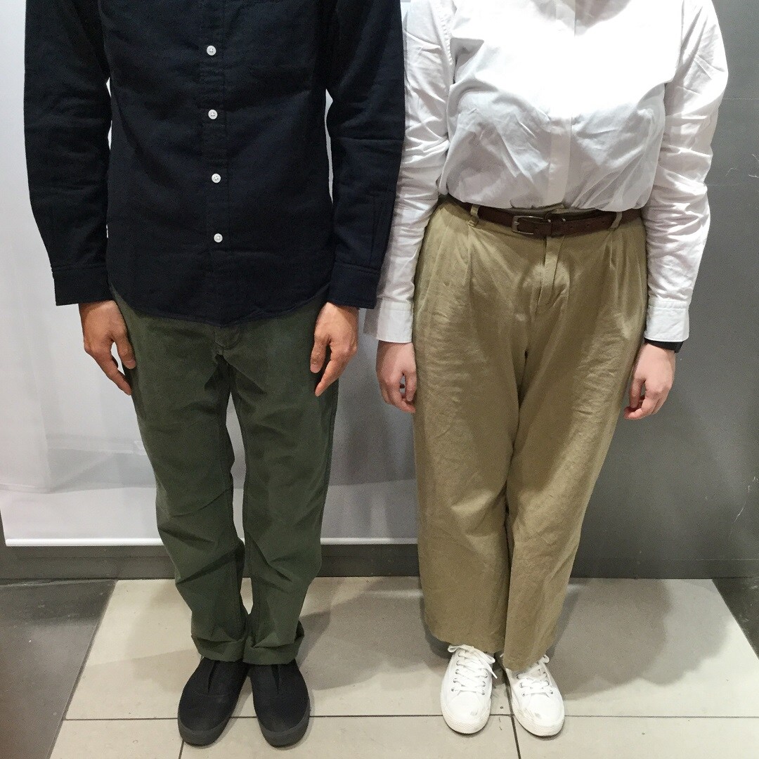 キービジュアル画像：縦横ストレッチチノパンツ｜スタッフのおすすめ