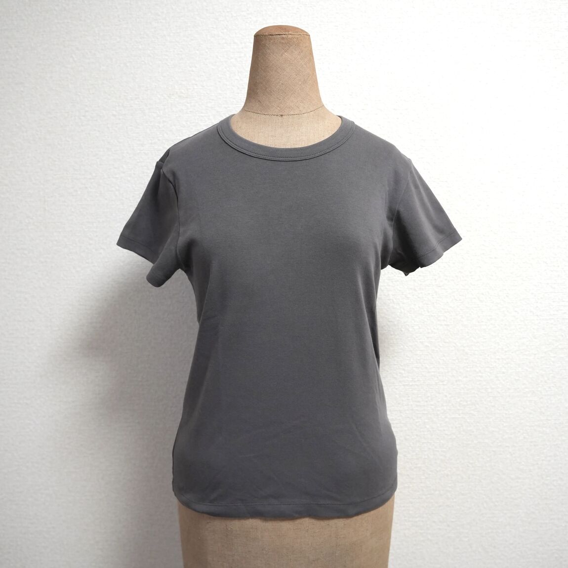 婦人　涼感汗じみしにくいクルーネック半袖Ｔシャツ