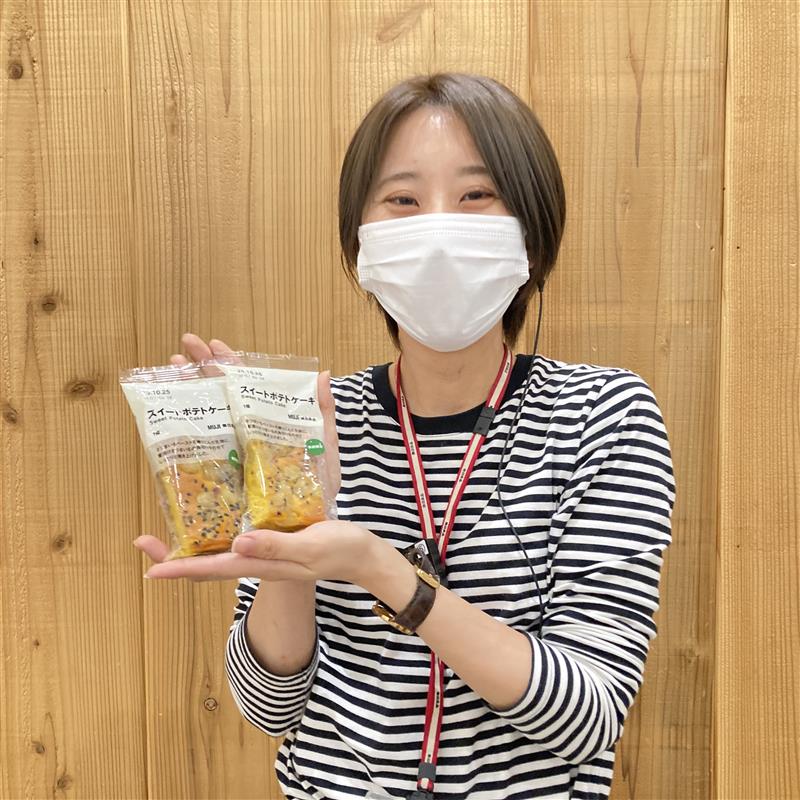 【イオンモール鹿児島】秋の味覚、スイートポテトケーキ。