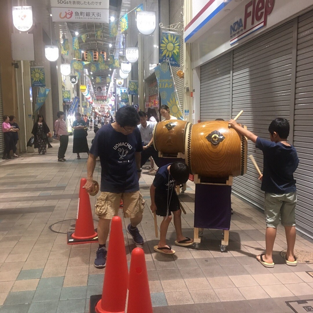 キービジュアル画像：地域のお祭り 小倉祇園太鼓