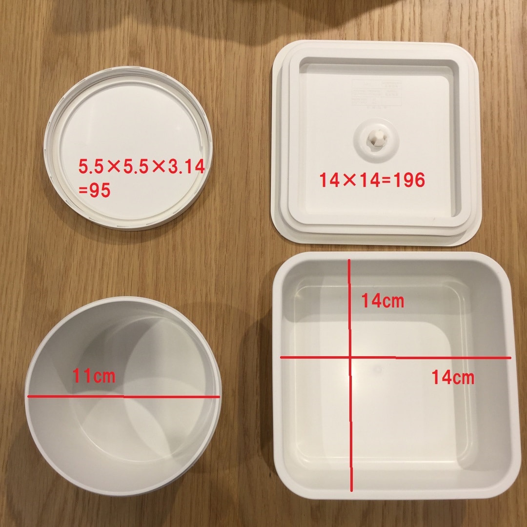 【イオンモール羽生】弁当箱比較