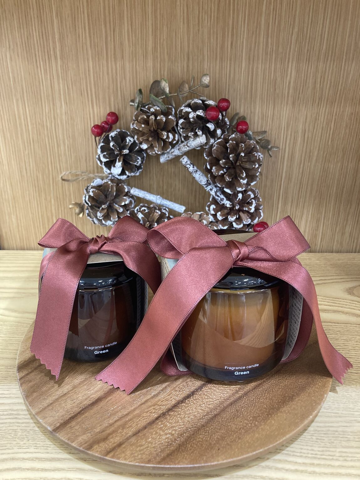 フレグランスキャンドルの写真