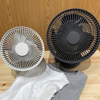 【サントムーン柿田川】洗濯物の部屋干しにぴったり３６０度首振り機能付きサーキュレーター