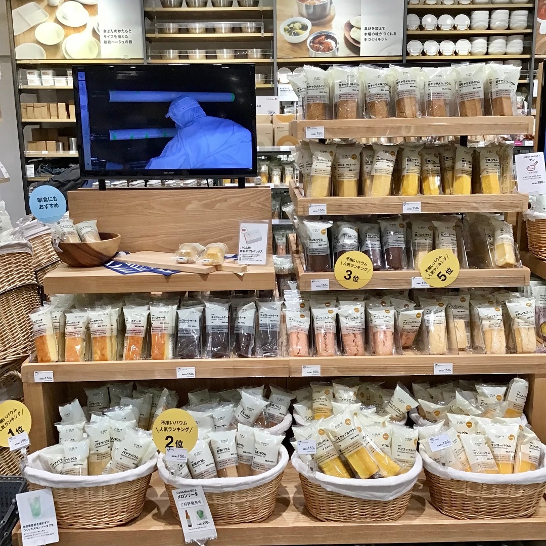 バウムの売場
