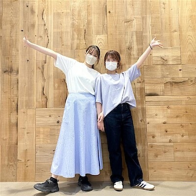 【イオンモール大高】ひんやり手触り！婦人UVカットクルーネックワイド半袖Tシャツ