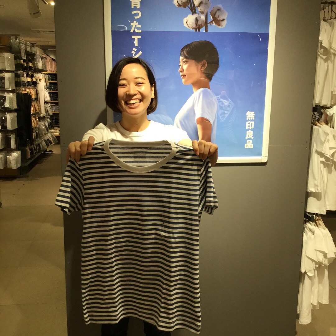 キービジュアル画像：空を見て育ったＴシャツです。⑲