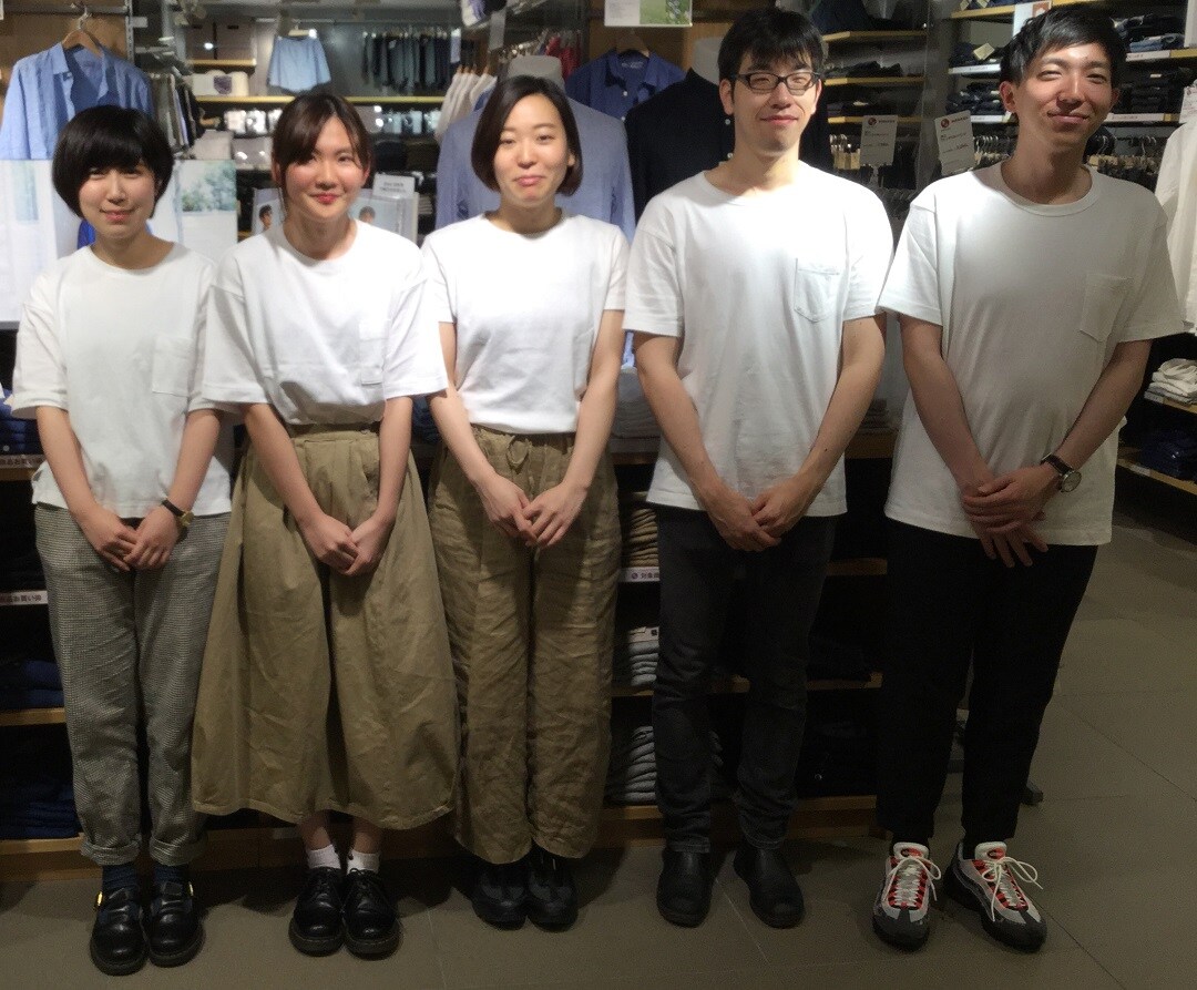 キービジュアル画像：空を見て育ったＴシャツです。④