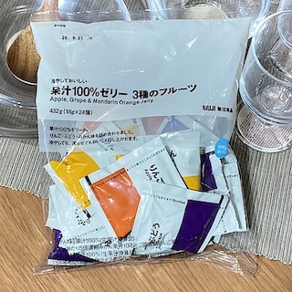 【上野マルイ】冷やしておいしい　果汁100％ゼリー　3種のフルーツ｜試食会