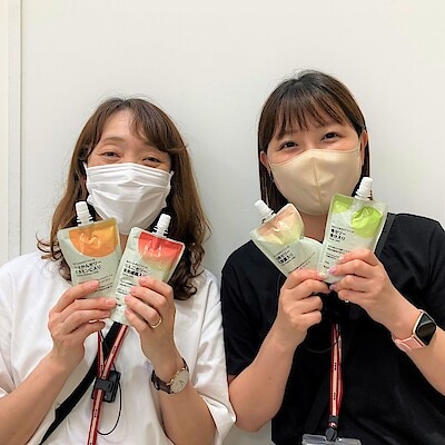 【おのだサンパーク】肌のことを考えてつくったゼリー