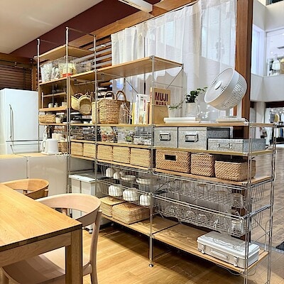 【イオンモールKYOTO】無印良品の収納vol.1｜暮らしに寄りそうユニットシェルフ