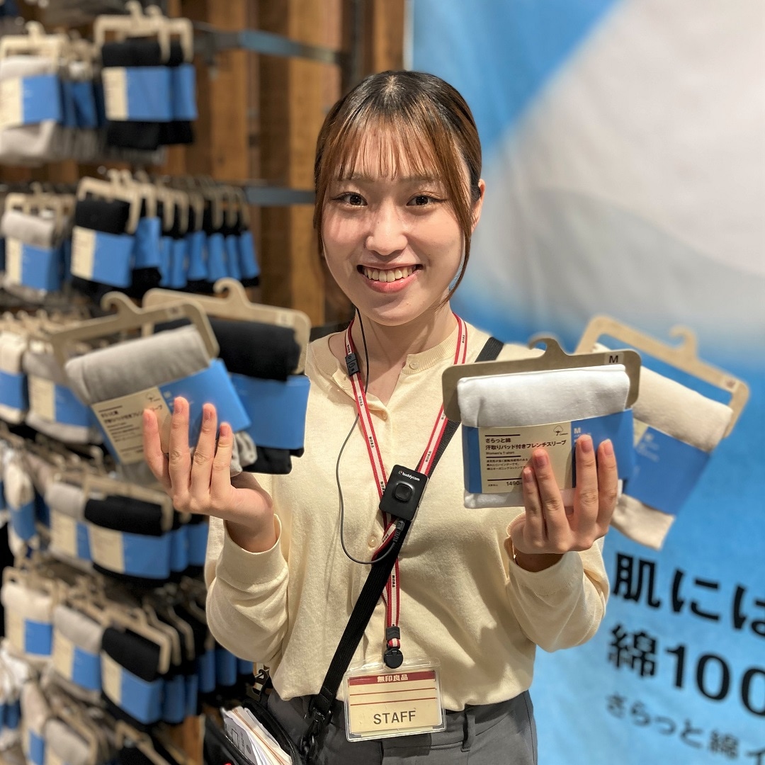 イオンモールKYOTO】紳士｜蒸し暑い夏のインナーに「さらっと綿」シリーズ 