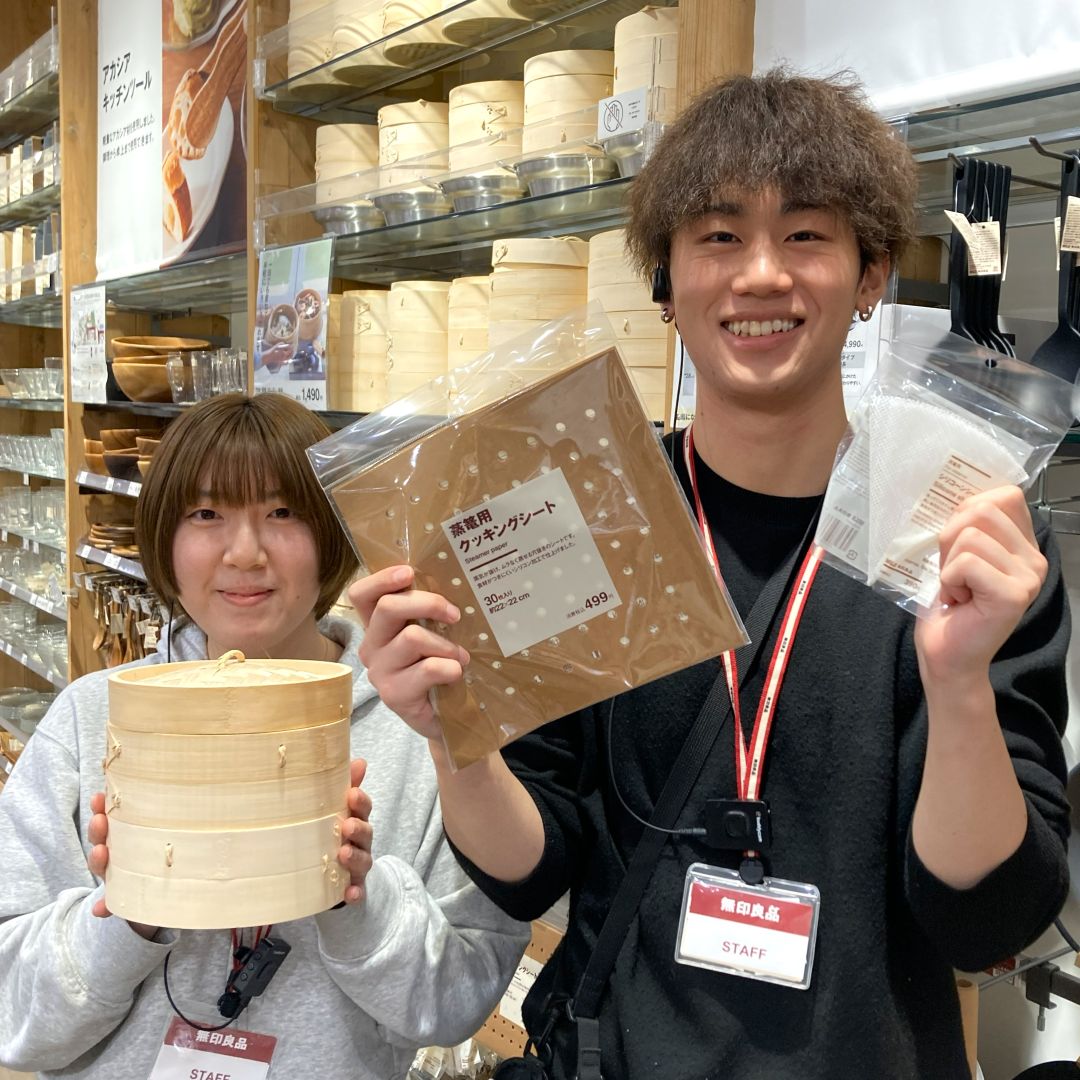 【イオンモールKYOTO】蒸篭(せいろ)でほかほか蒸し料理!!