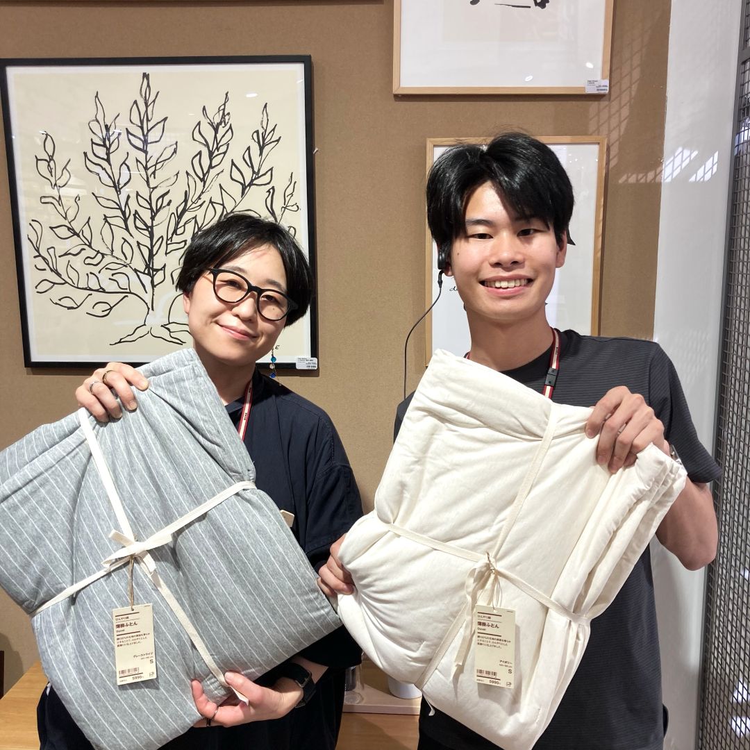 【イオンモールKYOTO】暑い夏を乗り越えよう！薄掛ふとんのご紹介